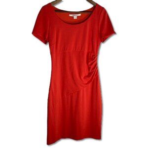 Diane von Furstenberg Bevina Short-Sleeve Fitted Dress